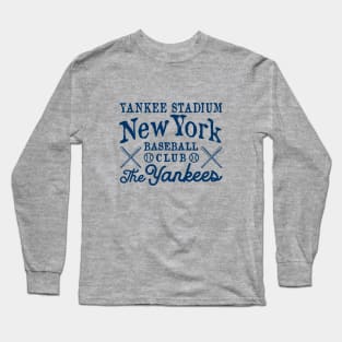 Retro Yankees Type Design 1 by Buck Tee Long Sleeve T-Shirt